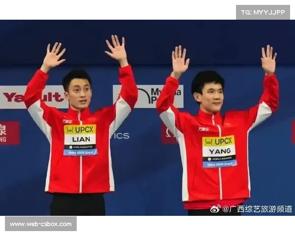 陕西队组合白钰鸣-杨昊称雄男子双人10米跳台